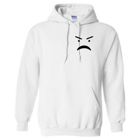 Mr. Grumpy Hoodie Front & Back